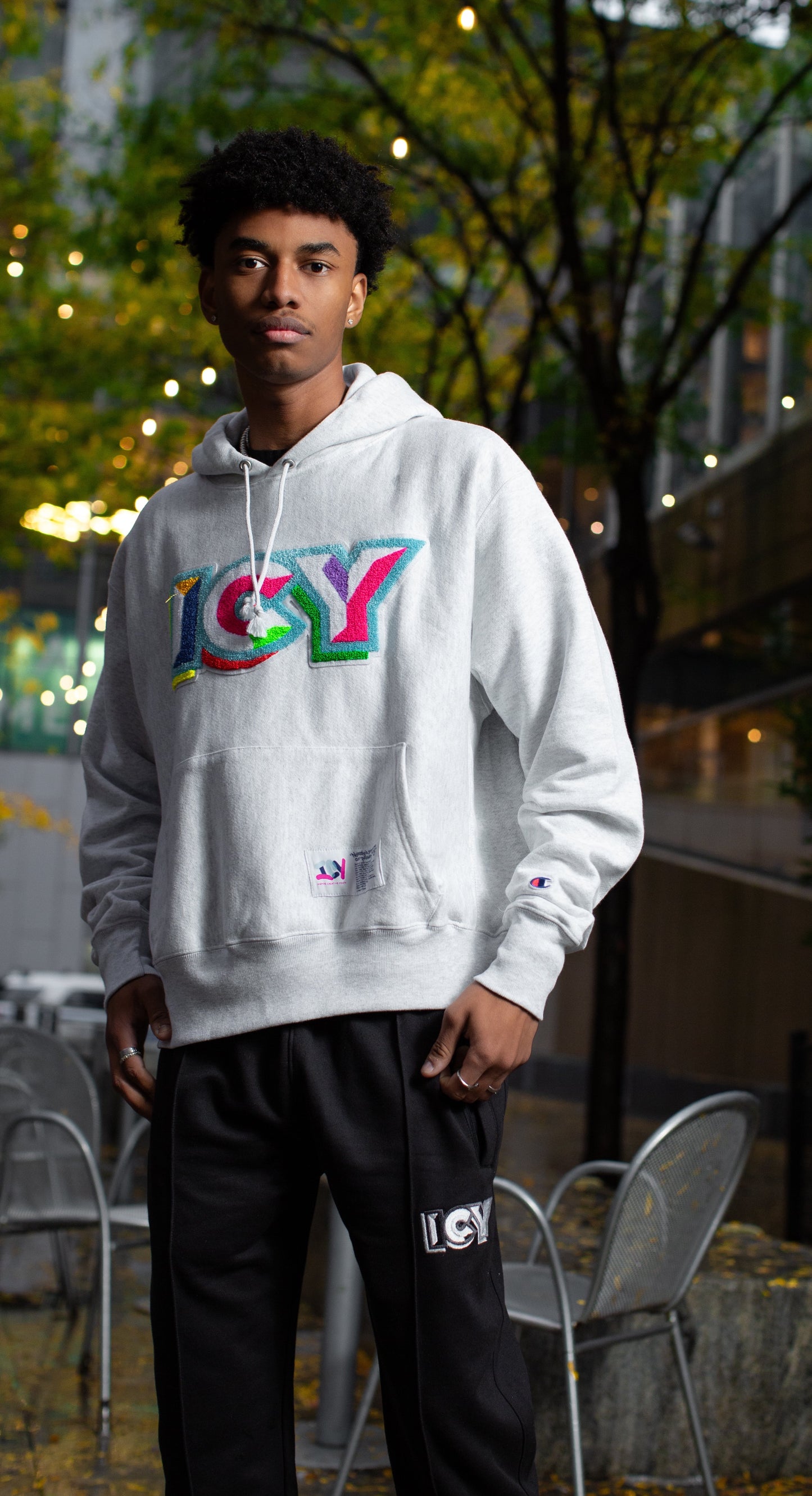 ICY Chenille Logo Hoodie